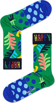 Happy Socks - Big Leaf - Unisex - maat 41-46