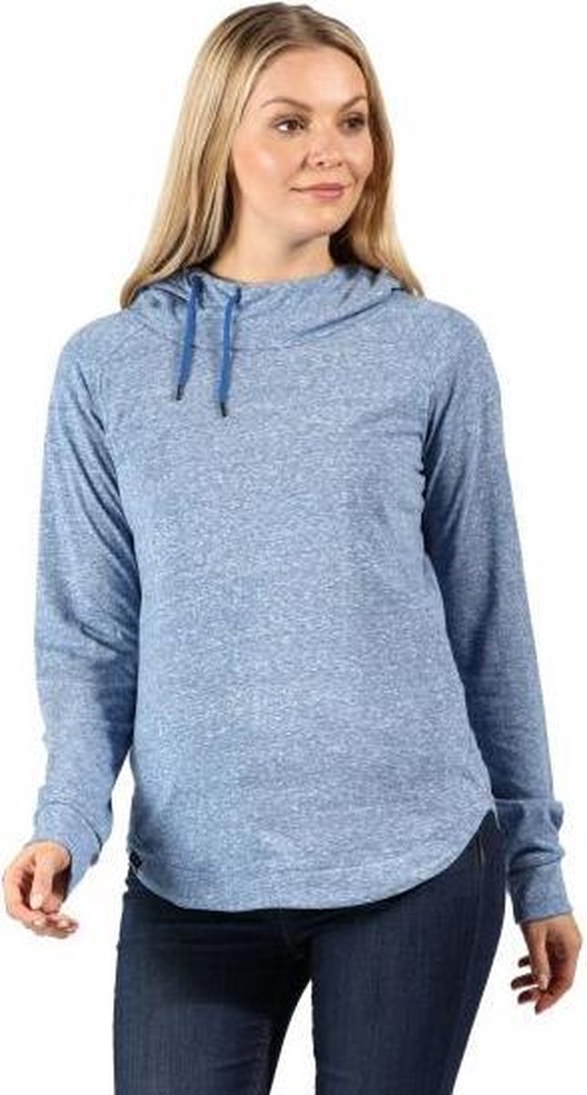 Regatta - Women's Merindah Lightweight Overhead Hoodie - Outdoortrui - Vrouwen - Maat 34 - Blauw