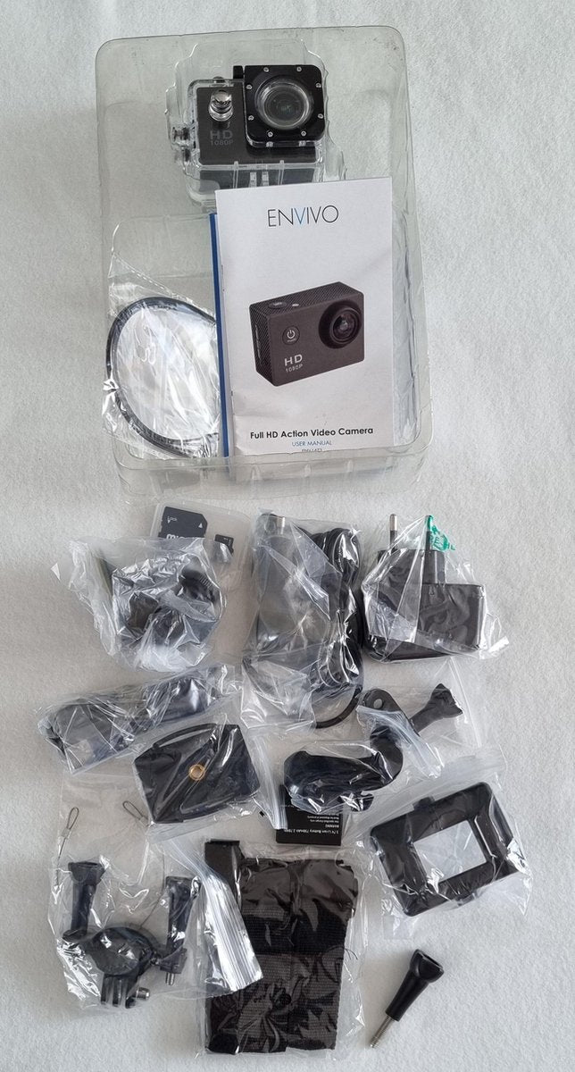 Envivo Action Camera 1080p Full HD