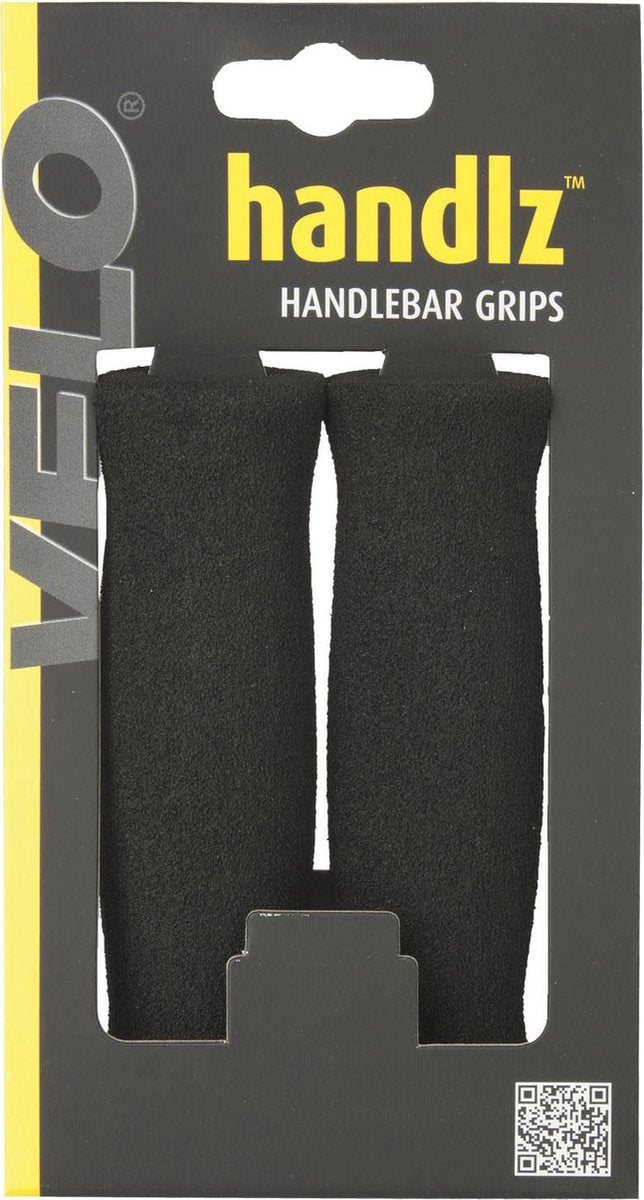 Handvatset Velo Foam High-Density Zwart  (2*125mm)