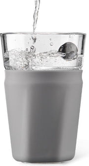 Baqske & Omhuulsel | Cup - shock proof & Cup sleeve silver