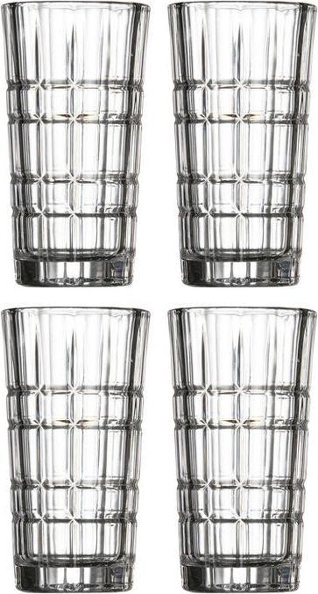 Salt&Pepper - Longdrinkglas 0.37l set/4 Lined Bond