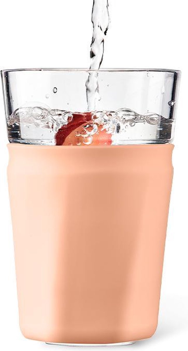 Baqske & Omhuulsel | Cup - shock proof & Cup sleeve peach
