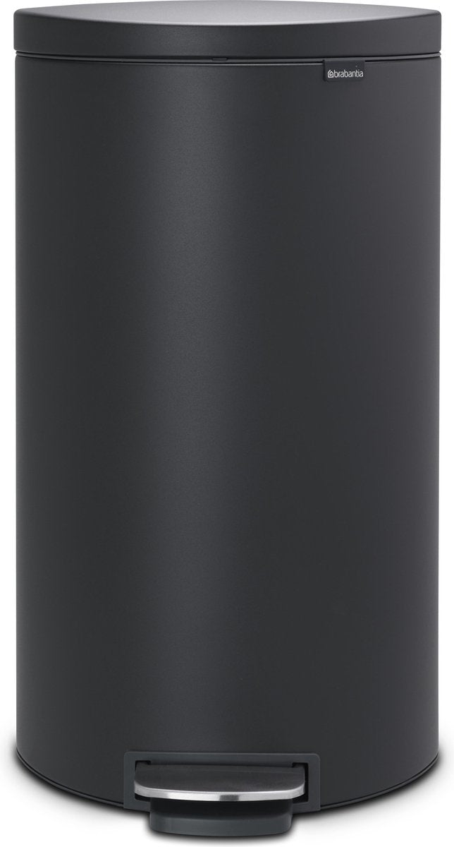 Brabantia Flatback+ Sense of Luxury Prullenbak - 30 l - Mineral Infinite Grey