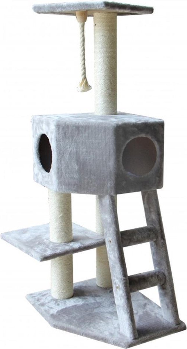Ebi Classic-Eco Rover Krabpaal - Lichtgrijs - 50 x 40 x 120 cm