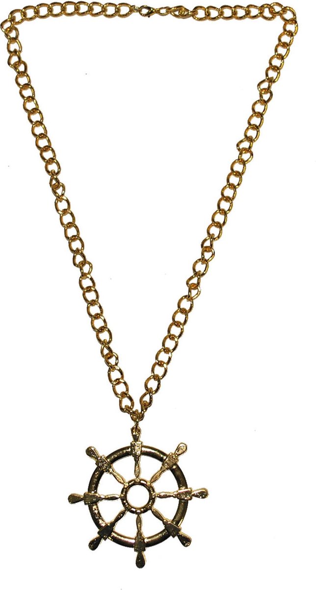 ESPA - Goudkleurige roer halsketting - Accessoires > Sieraden