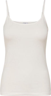 JDY Ava Singlet Top White - XS