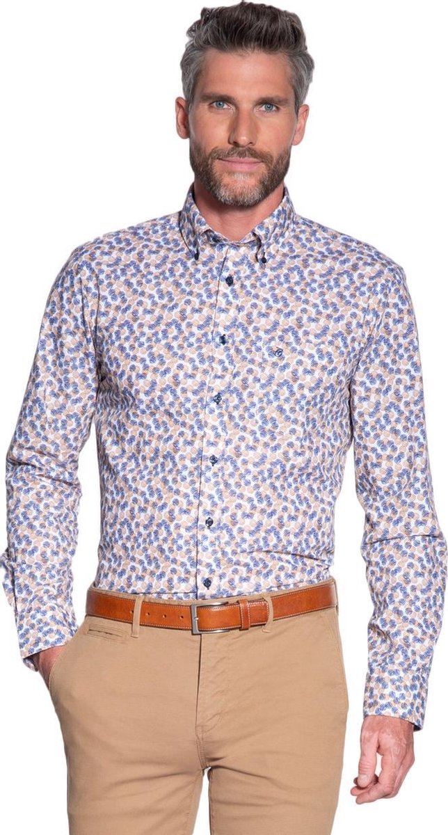 Campbell Classic Casual overhemd lange mouw