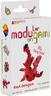 ModuGami XL Easy Fold Rode draak