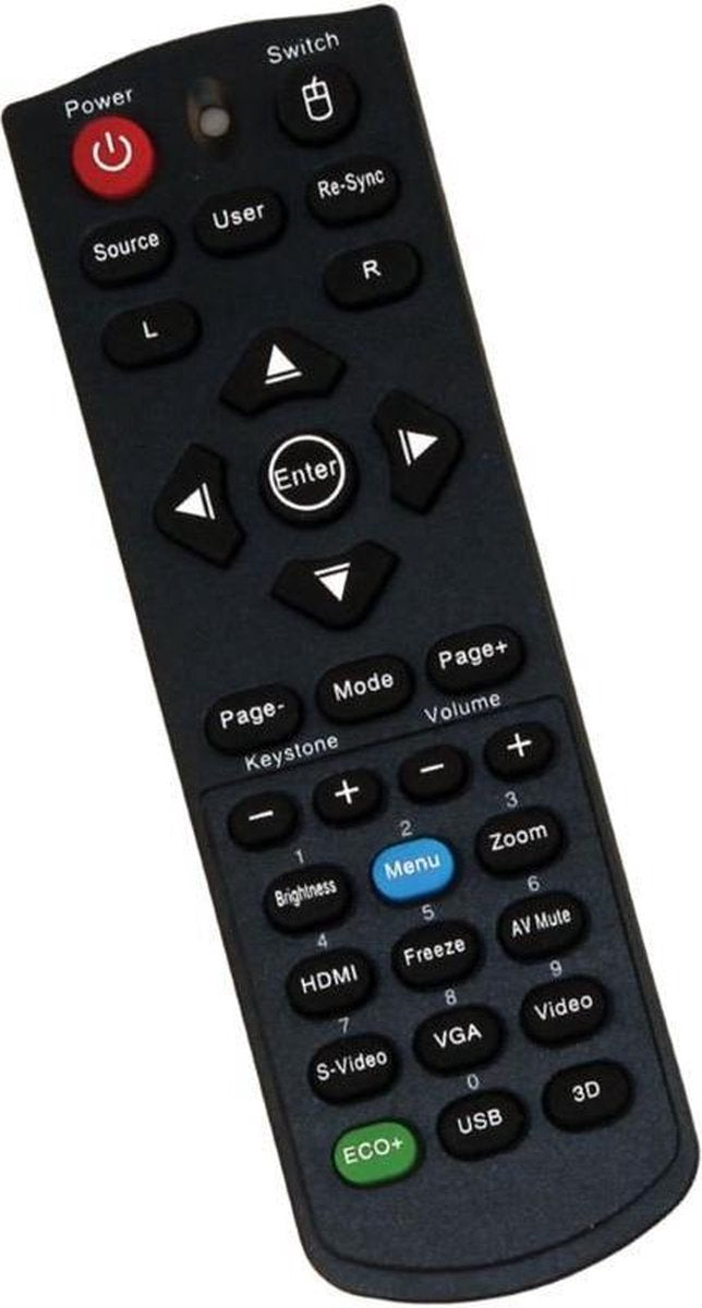 Optoma BR-5043N / BR-5046L Beamer Afstandsbediening