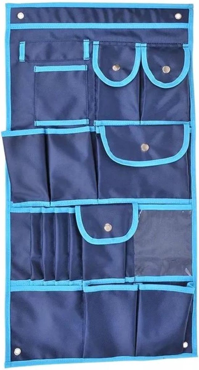 ProPlus organizer 17-vaks 74 x 39 cm blauw