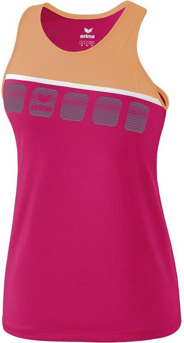 Erima 5-C Dames Tank Top - Polo's  - roze - 38