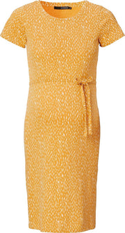 Supermom Jurk Pebbles Yellow Zwangerschap Maat S
