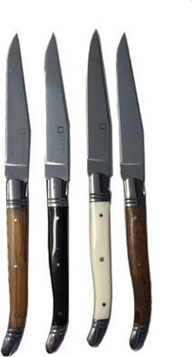 Serax Laguiole Messenset - Olijfhout - Giftbox - 4 Stuks