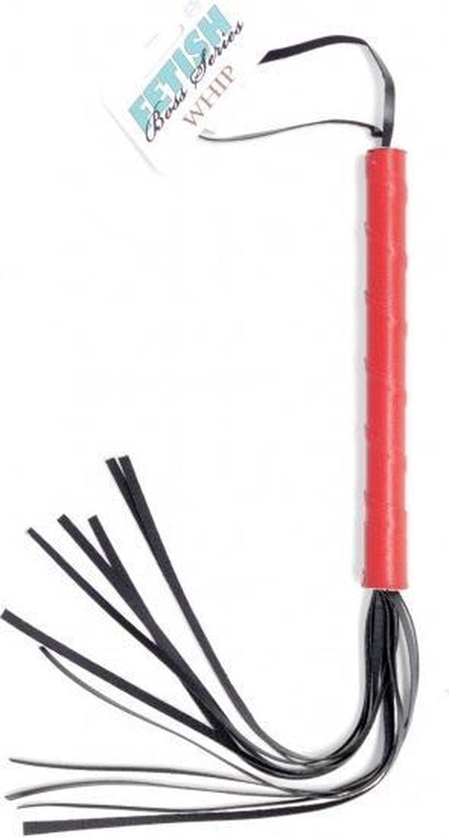 Bossoftoys - BDSM Zweep - Whipp 40 cm - FETISH BOSS SERIES - Bondage zweep