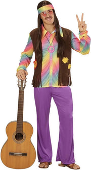 Hippie Kostuum | Comeback Hippie | Man | Large | Carnaval kostuum | Verkleedkleding