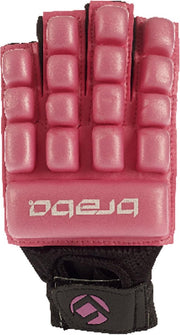 Brabo F4 Indoor Glove Foam - Hockeyhandschoen - Unisex - Maat L - Roze/ Zwart