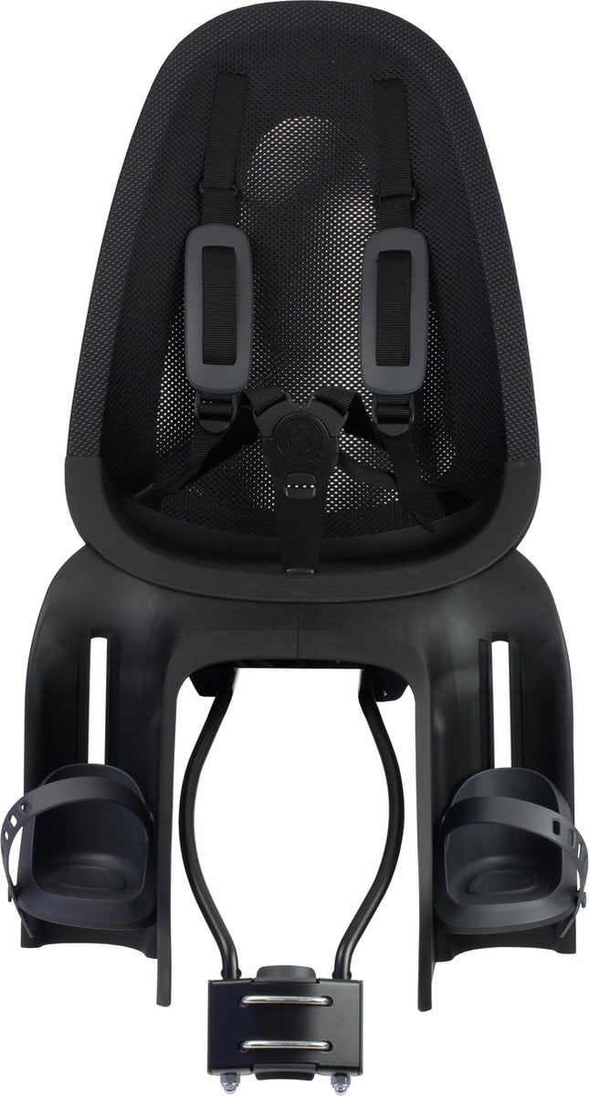 Qibbel Air Fietsstoeltje Achter Frame bevestiging - Black
