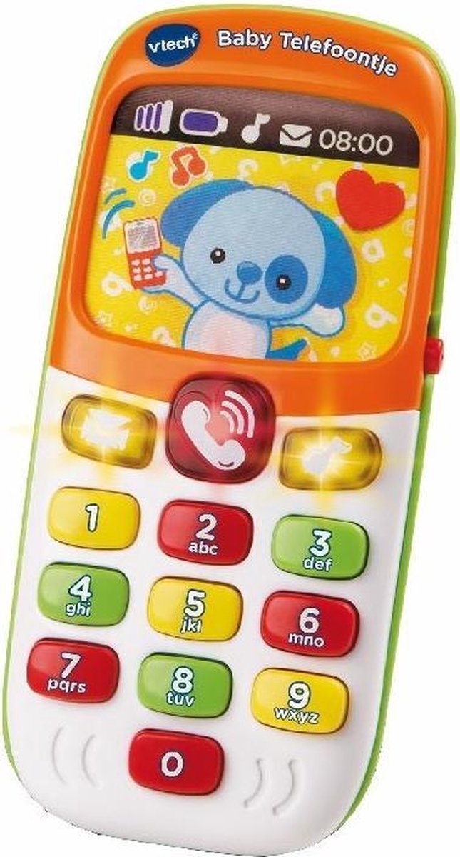 VTech Baby Telefoontje Oranje - Babytelefoon