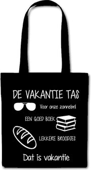 Cadeau juf meester De vakantie Tas voor onze zonnebril een boek lekkere broodjes. Dat is vakantie bedankt bedanken juffen juffendag  Juffendag cadeau  Einde schooljaar   juf