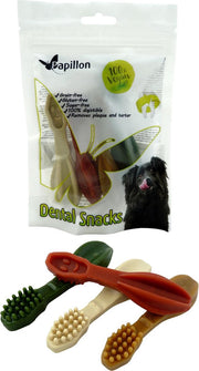 Vegan tandenborstel mix 4 kleuren medium