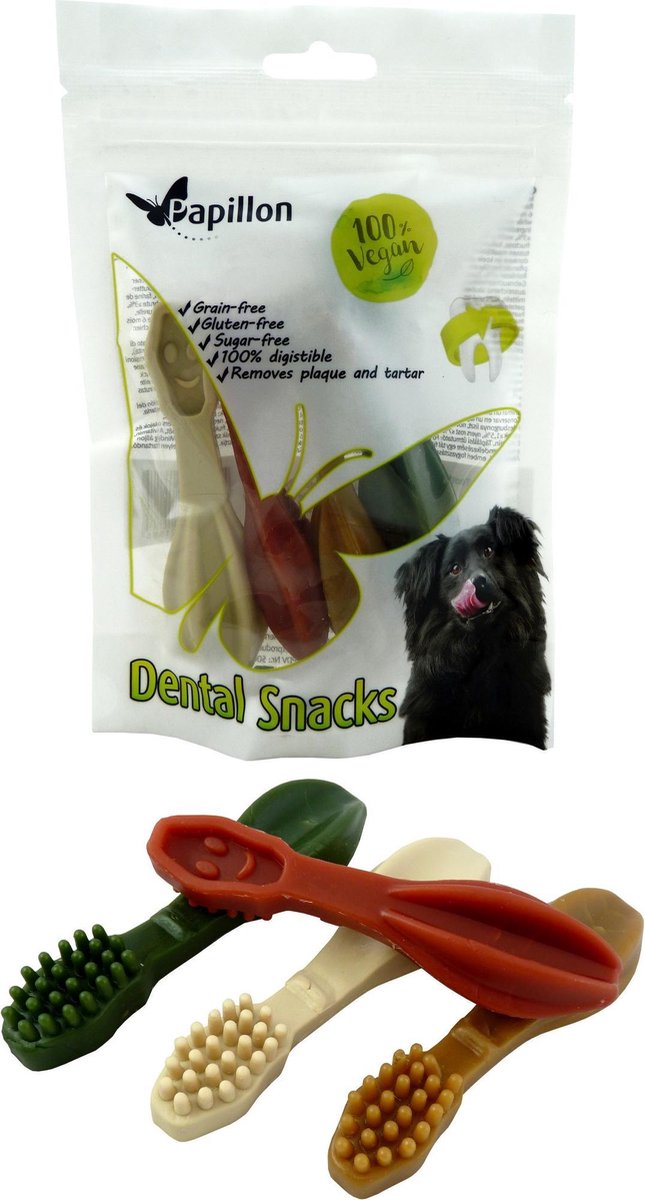 Vegan tandenborstel mix 4 kleuren medium