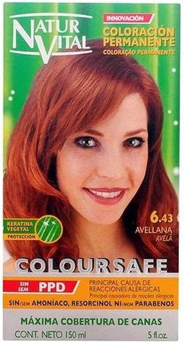 Coloursafe Tinte Permanente 6.43avellana 150 Ml - Beauty & Health