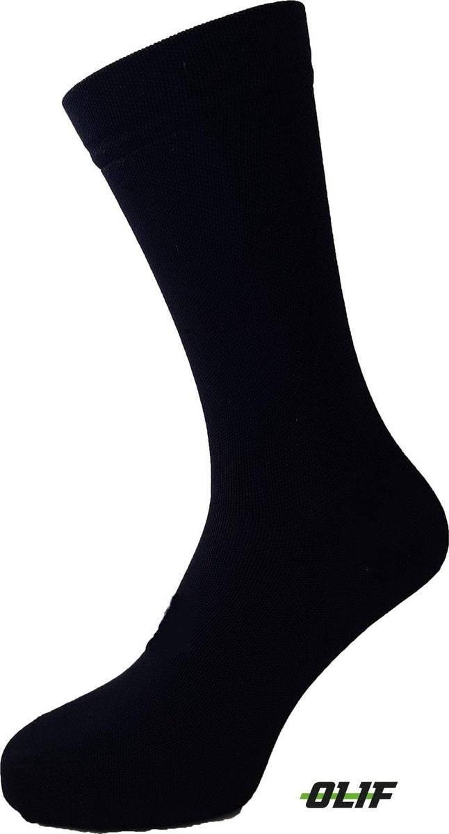 Wielrensokken - Wielrennen - Wielrensokken  Heren - Wielrennen accessoires - Zwart - Olif