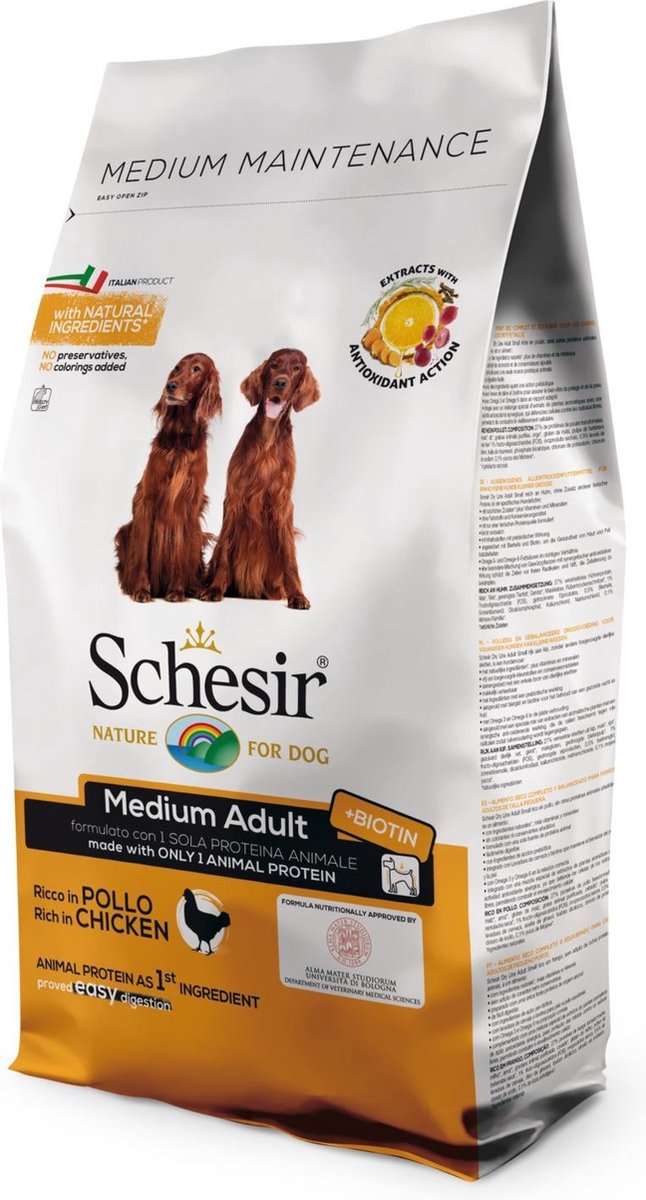 Schesir droogvoer medium - 3 KG