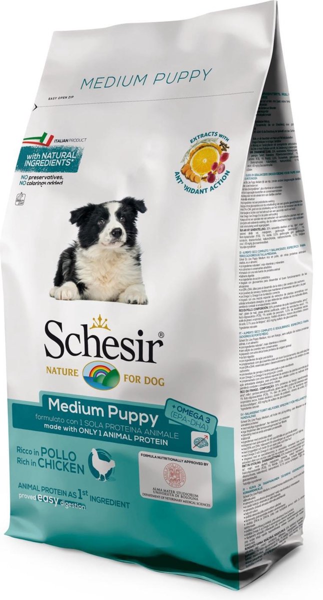 Schesir droogvoer medium pup - 3 kg