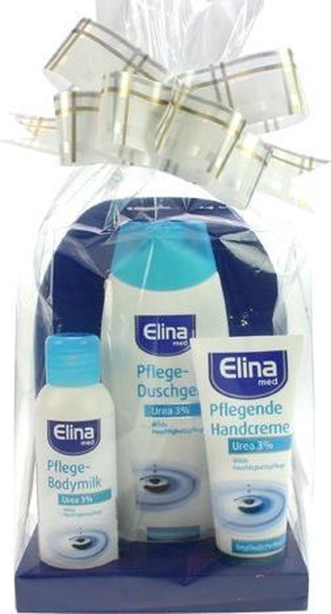 Elina Gp urea douche 250ml bodymilk 100ml