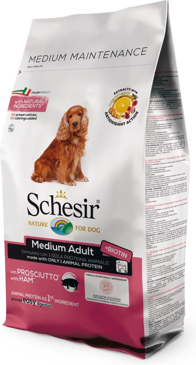Schesir droogvoer medium -  3 KG