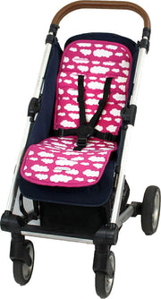Bliss Buggy Inlegkussen - Wolk Roze