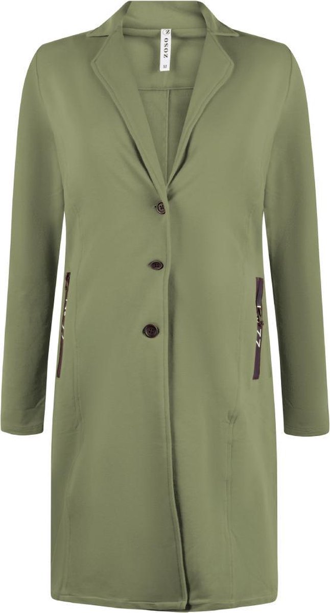 Zoso Sisi vest dames groen
