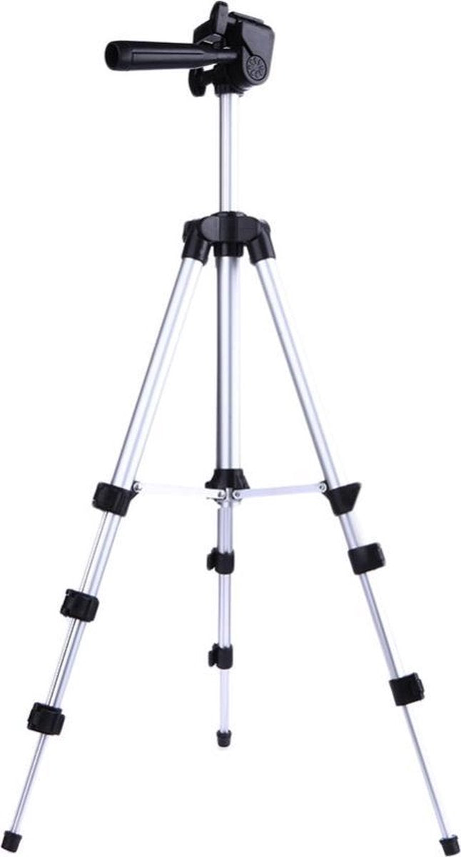 Universele Smartphone Statief Houder Tripod – Statief Adapter – Telefoonstatief – Inclusief Bluetooth Shutter - Geschikt voor iPhone / Samsung etc