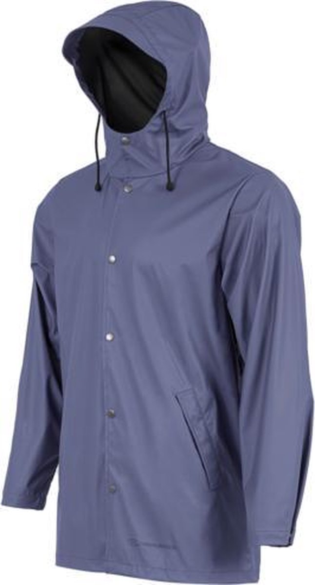Highlander halflange regenjas Lighthouse Jacket - Navy Blauw - XL