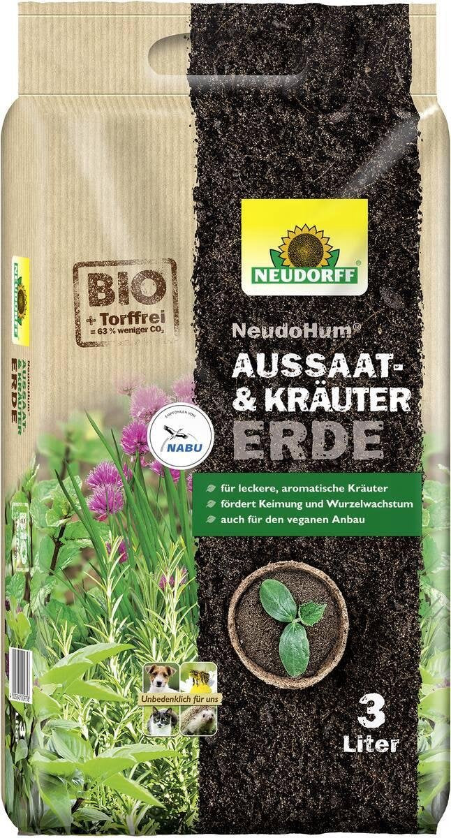 Neudorff Zaai- en kruidengrond Neudohum - 3 L