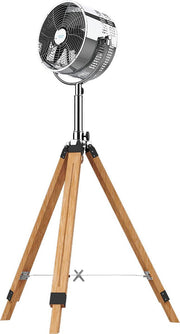 Cecotec Design Statiefventilator - 3 Snelheden - Ventilator Staand - Hout