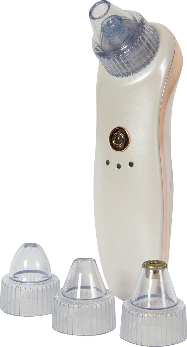 Peach Beauty Blackhead Remover Vacuum - Verwijder Mee Eters - Inclusief 4 Opzetstukken