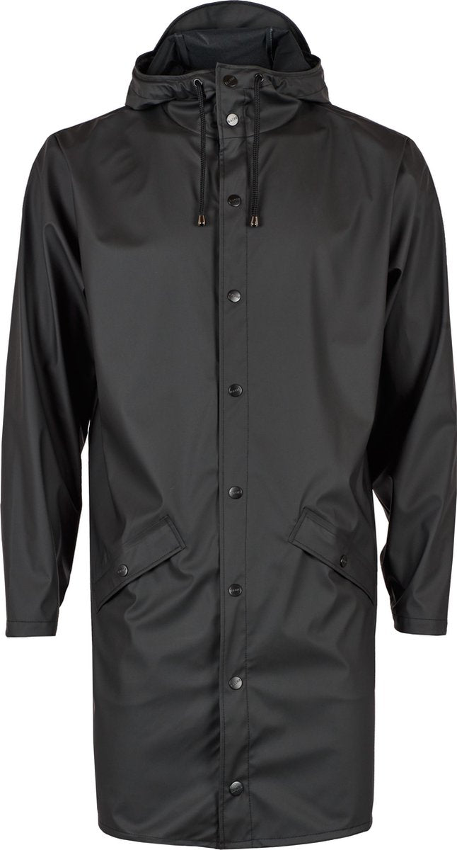 Rains Long Jacket Regenjas Unisex - Maat S/M