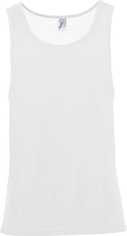 SOLS Unisex Jamaica Mouwloze Tank / Vest Top (Wit)