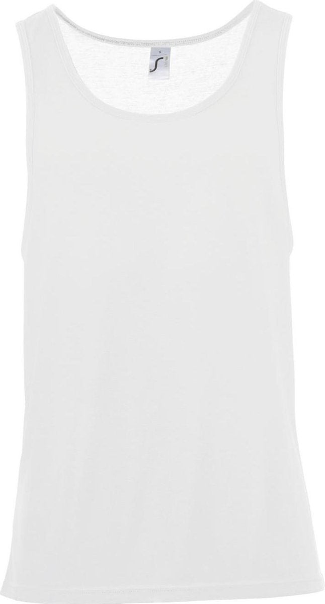 SOLS Unisex Jamaica Mouwloze Tank / Vest Top (Wit)