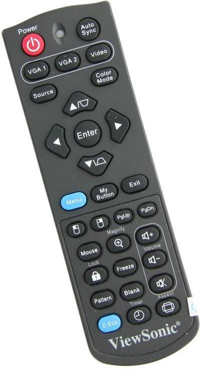 ViewSonic A-00009442 compatibele Beamer Afstandsbediening