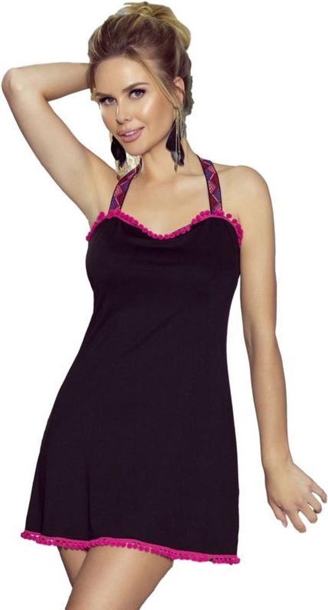Eldar - Amber-strand tuniek & jurkie - zwart XL