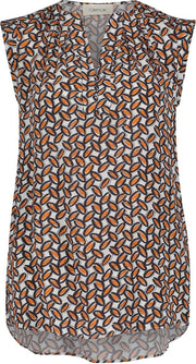 Cartoon blouse Sinaasappel-38 (M)