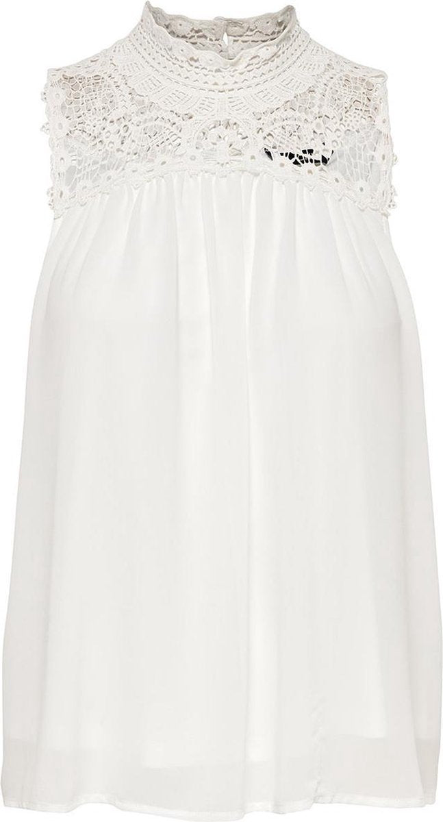 Onlnew Cat S/l Top Wvn Noos 15158413 Cloud Dancer