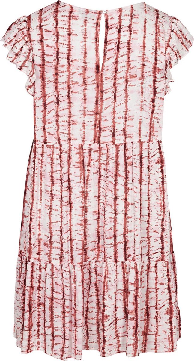 Zizzi jurk MAMALIE print rood