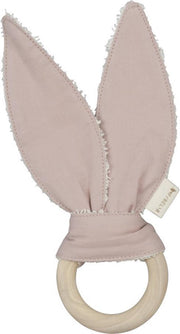 Fabelab Bijtring Bunny Mauve