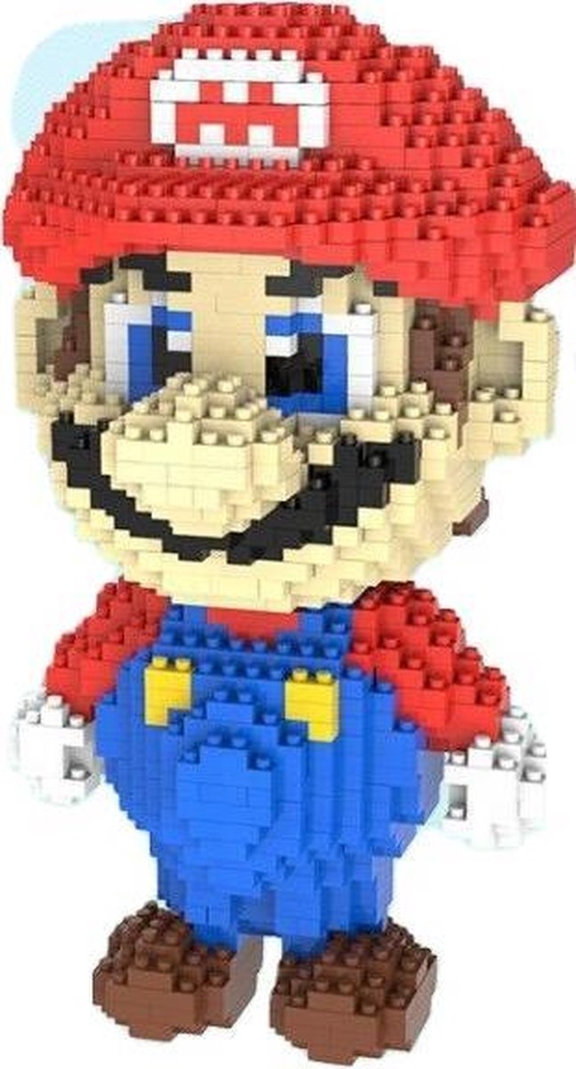 Mario Blocks | Zelfbouw | 1750 Stuks | Mario Pakket | DIY Mario | Creatieve Mario Consturctie