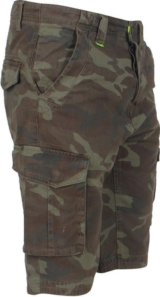 MZ72 - Heren Bermuda - Fresharmy - Camouflage - Army